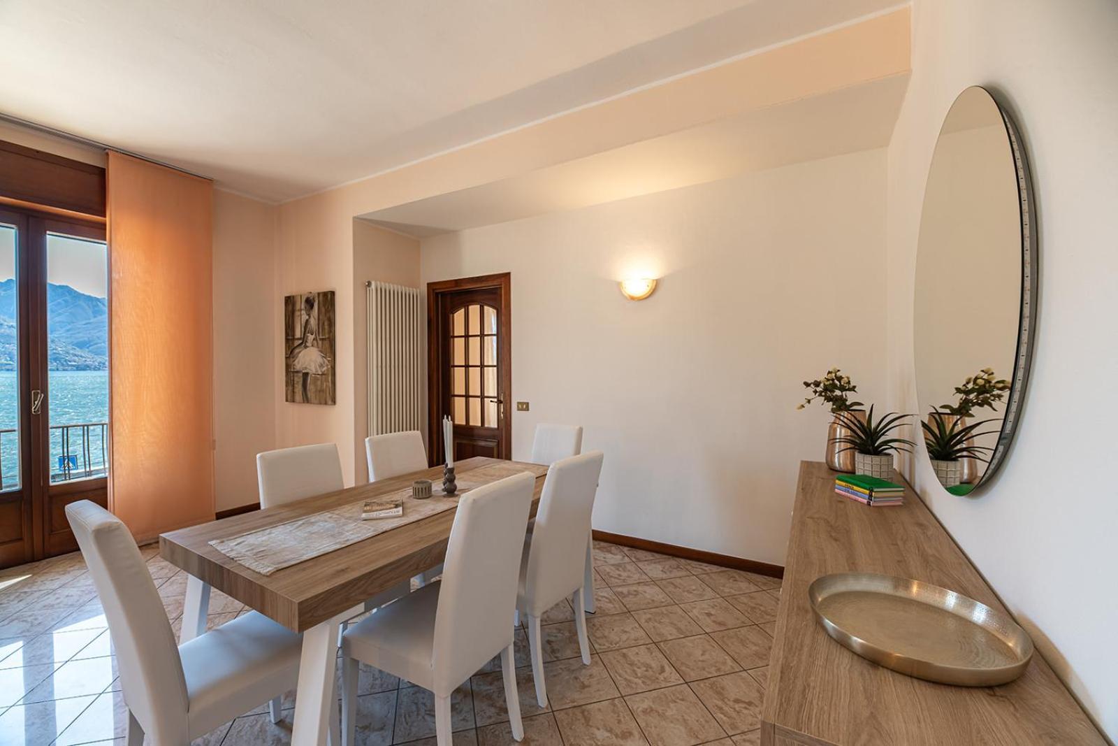 Appartamento Bellavista - Lake Como View - Near The Beach Cremia Exterior foto